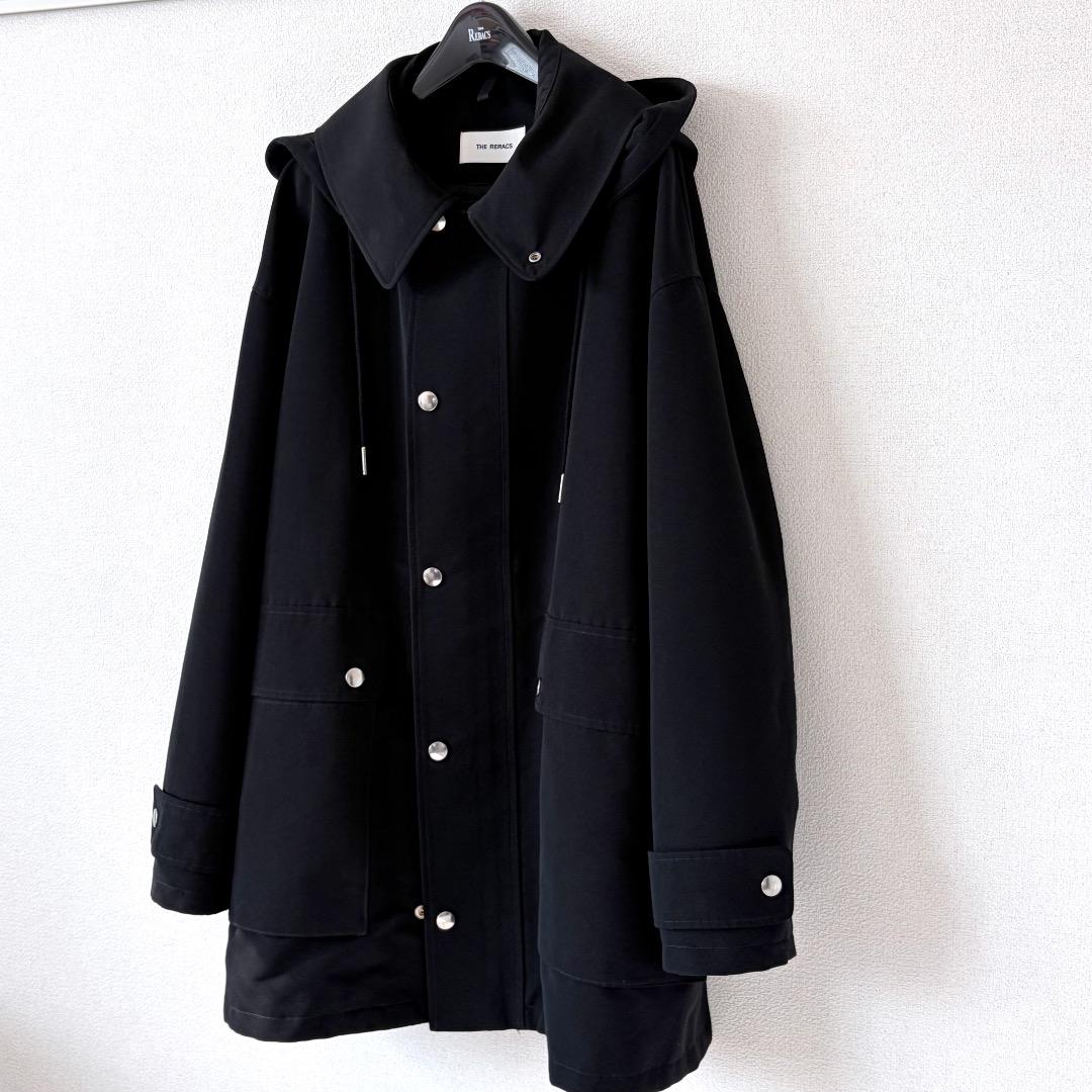 【美品】THE RERACS フィッシングコート ザリラクス 黒 コート
