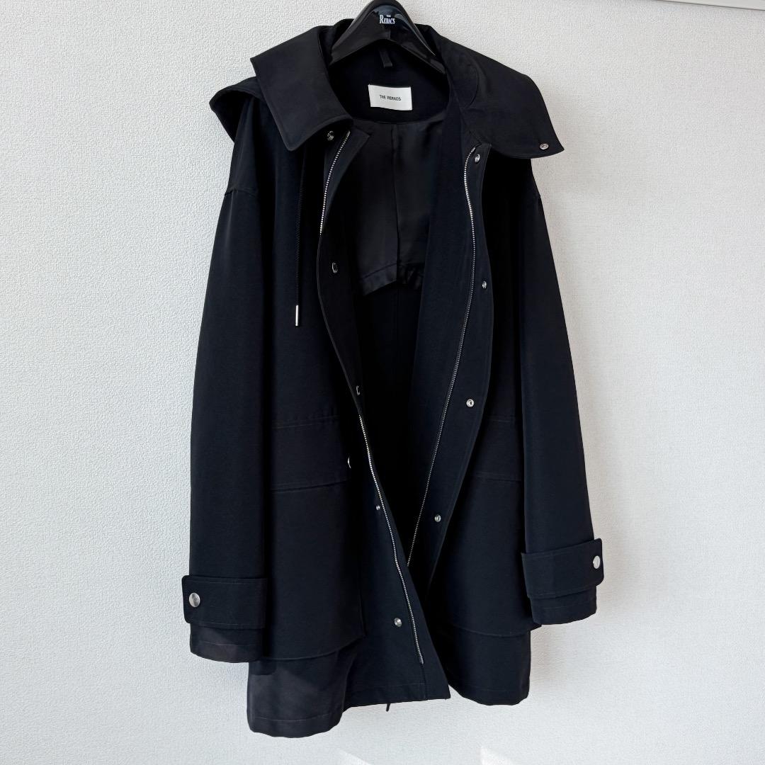 【美品】THE RERACS フィッシングコート ザリラクス 黒 コート