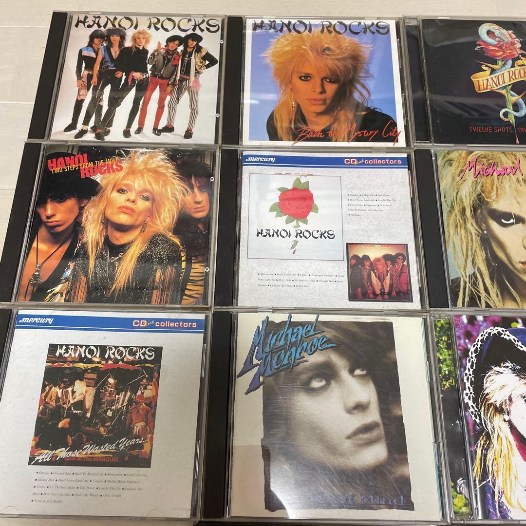 Hanoi Rocks CDコレクション‼️マイケルモンロー‼️アンディマッコイ‼️