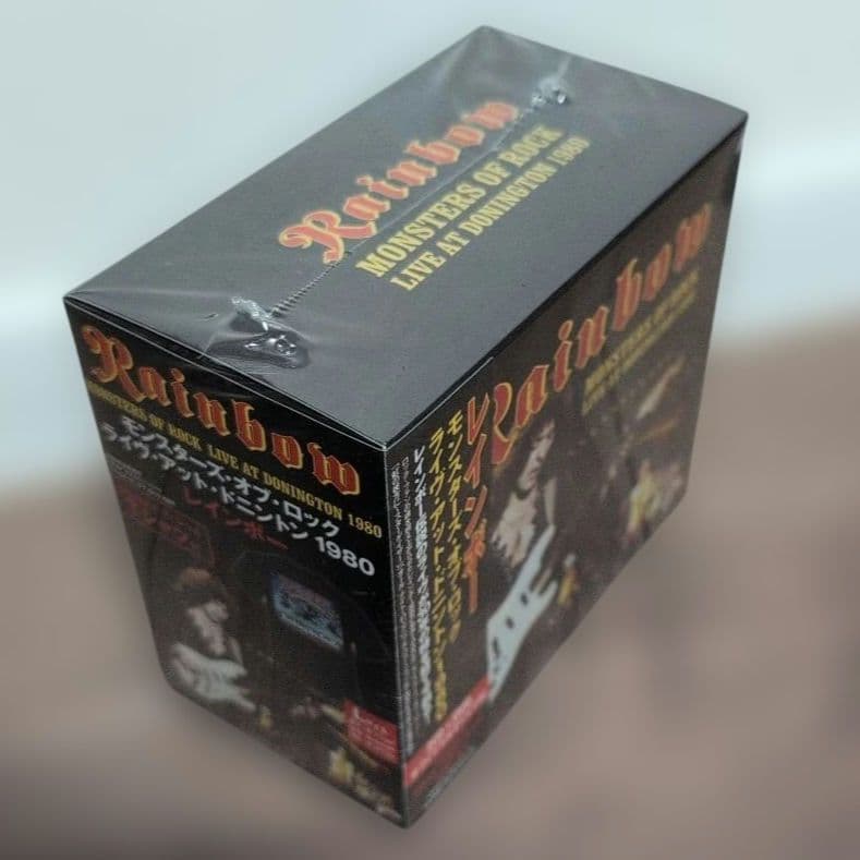 新品レインボー Monsters of Rock Live 1980Tシャツ付き