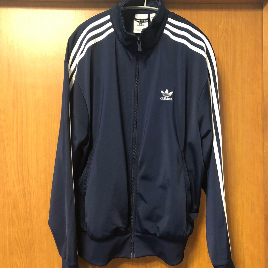 adidas ネイビー ジャージジャケット