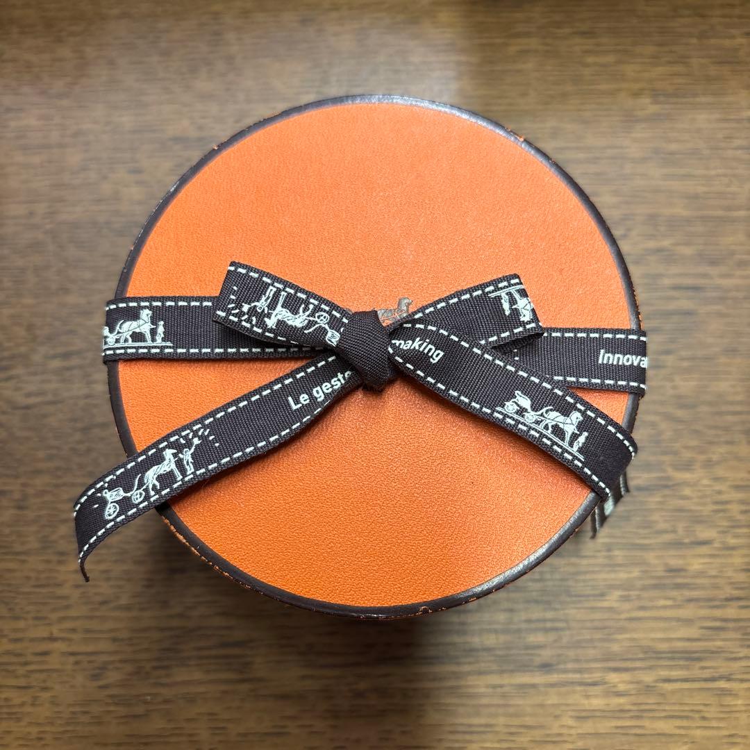 HERMES シルクツイリー・ボルデュックリボン