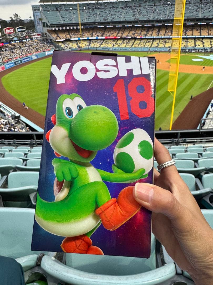 ドジャース　山本由伸　ヨッシー　マリオ　ボブルヘッド　来場者限定　冊子付　新品