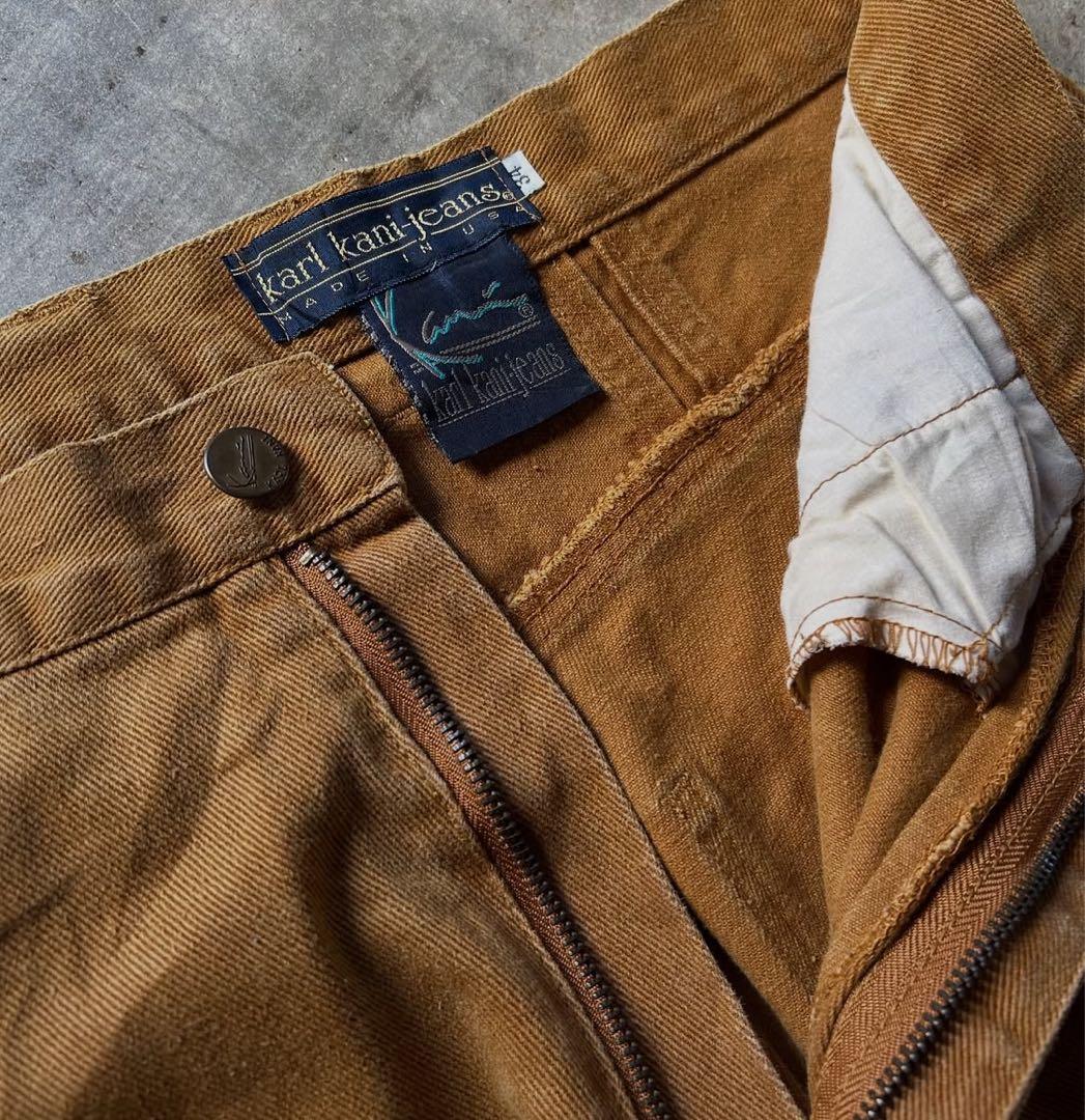 パンツ 1990s KARL KANI \"color tapered denim\"
