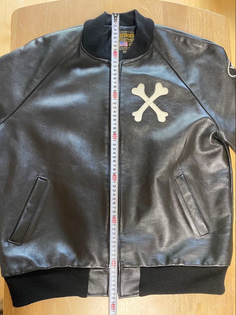 vanson クロスボーンレザージャケット　サイズ44 最終値下げ
