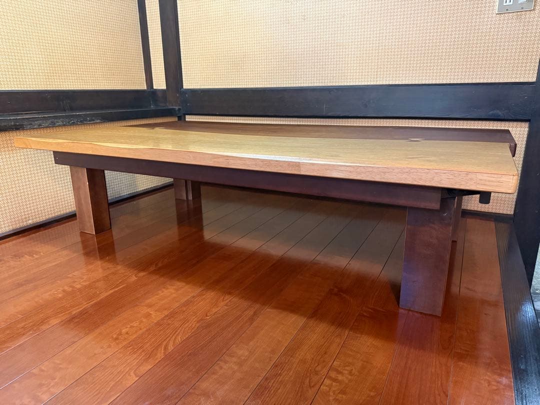 【O-2208】ローテーブル 座卓 座敷用 契 ちぎり 蝶 飲食点