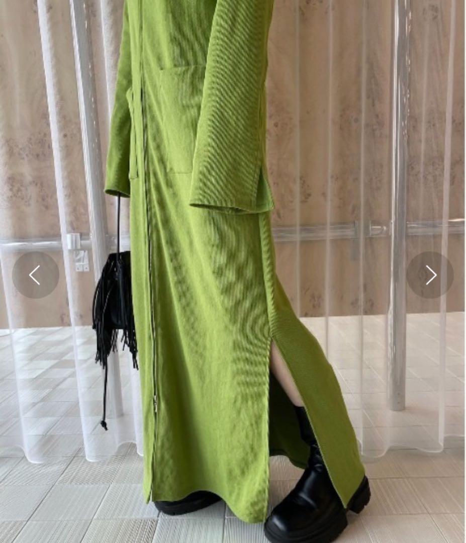 2024 アメリヴィンテージ LAYERED LIKE SWEAT DRESS