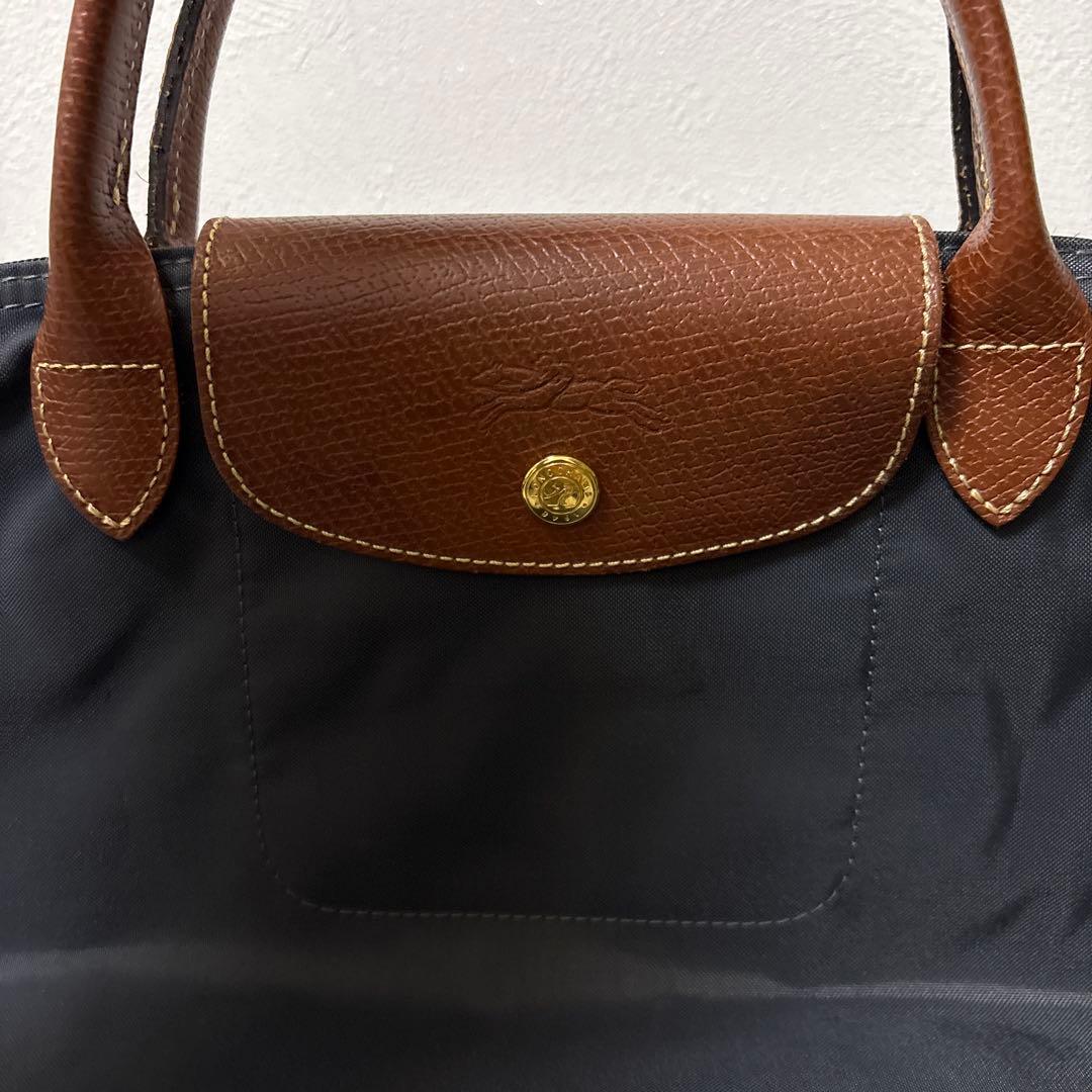 【美品】Longchamp Sサイズ / MARINE ネイビー