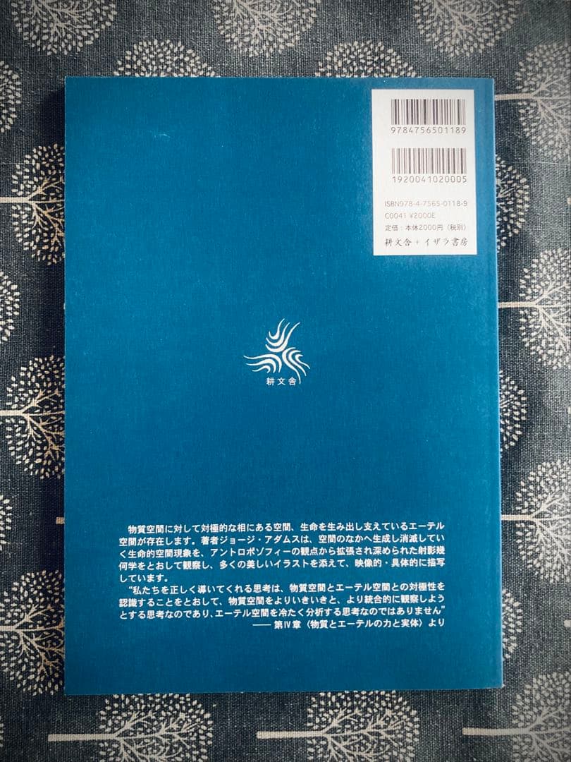 エーテル空間　ジョージ・アダムス 耕文舎叢書　ルドルフ・シュタイナー