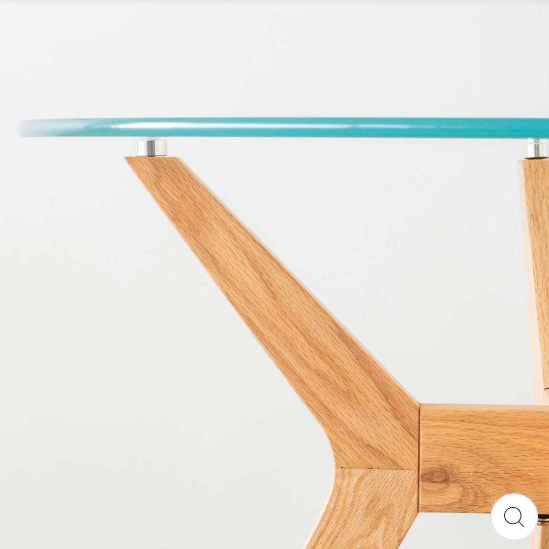 KANADEMONO THE CAFE TABLE / 直径85cm ナチュラル