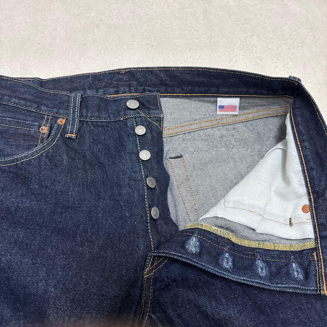 【美品】LEVI'S PREMIUM 501 USA製 赤耳 濃紺 W34