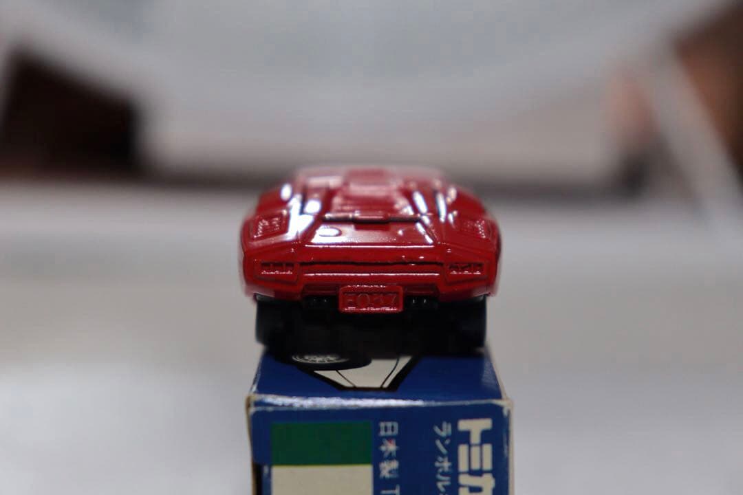 日本製　トミカ　外国車シリーズ　ランボルギーニ　カウンタック　LP400 F37