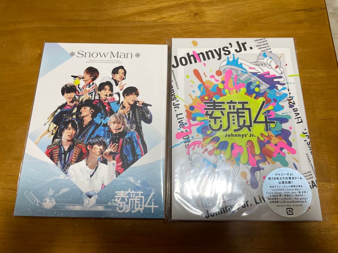 4月11日まで値下げ‼︎素顔４♡Man DVD&素顔4 ジャニーズJr.盤
