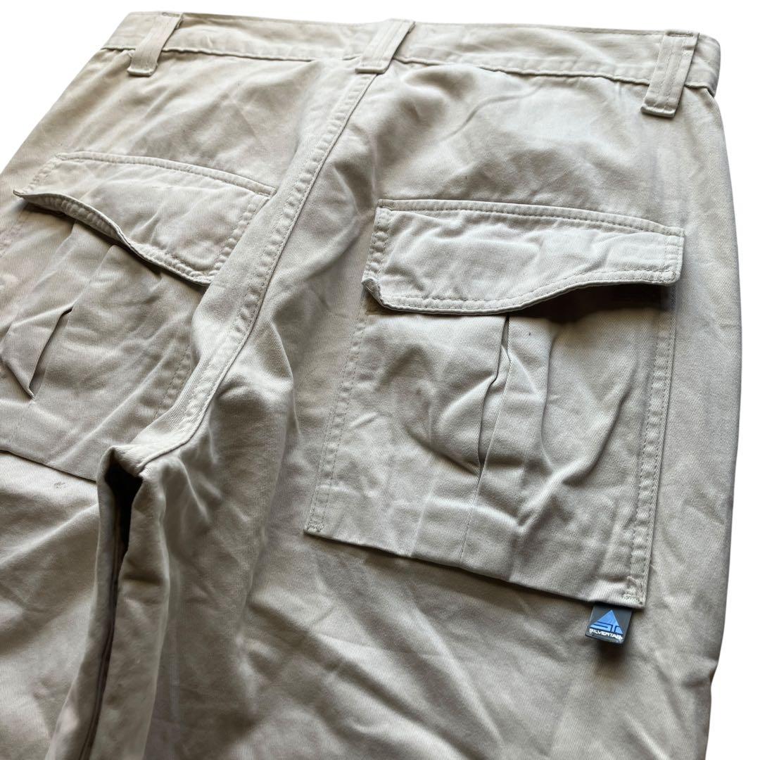 超極太00s SILVERTAB バギーカーゴパンツ BAGGY ヴィンテージ
