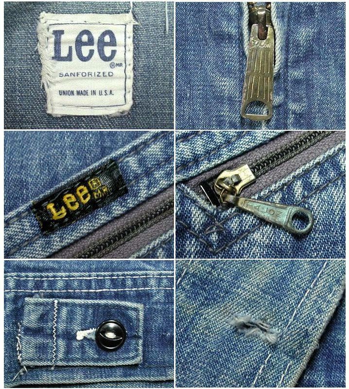 70'S　Lee 91-B デニムジャケット　USA製　Ｍ
