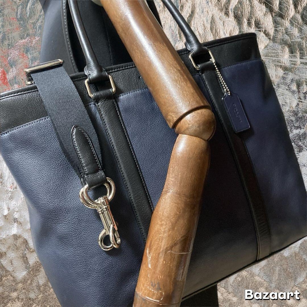 美品 COACH コーチ ビジネスバッグ トートバッグ