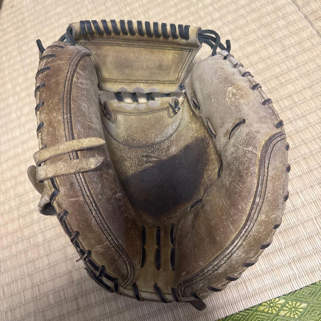 ミズノ 硬式野球グローブ 使用感あり