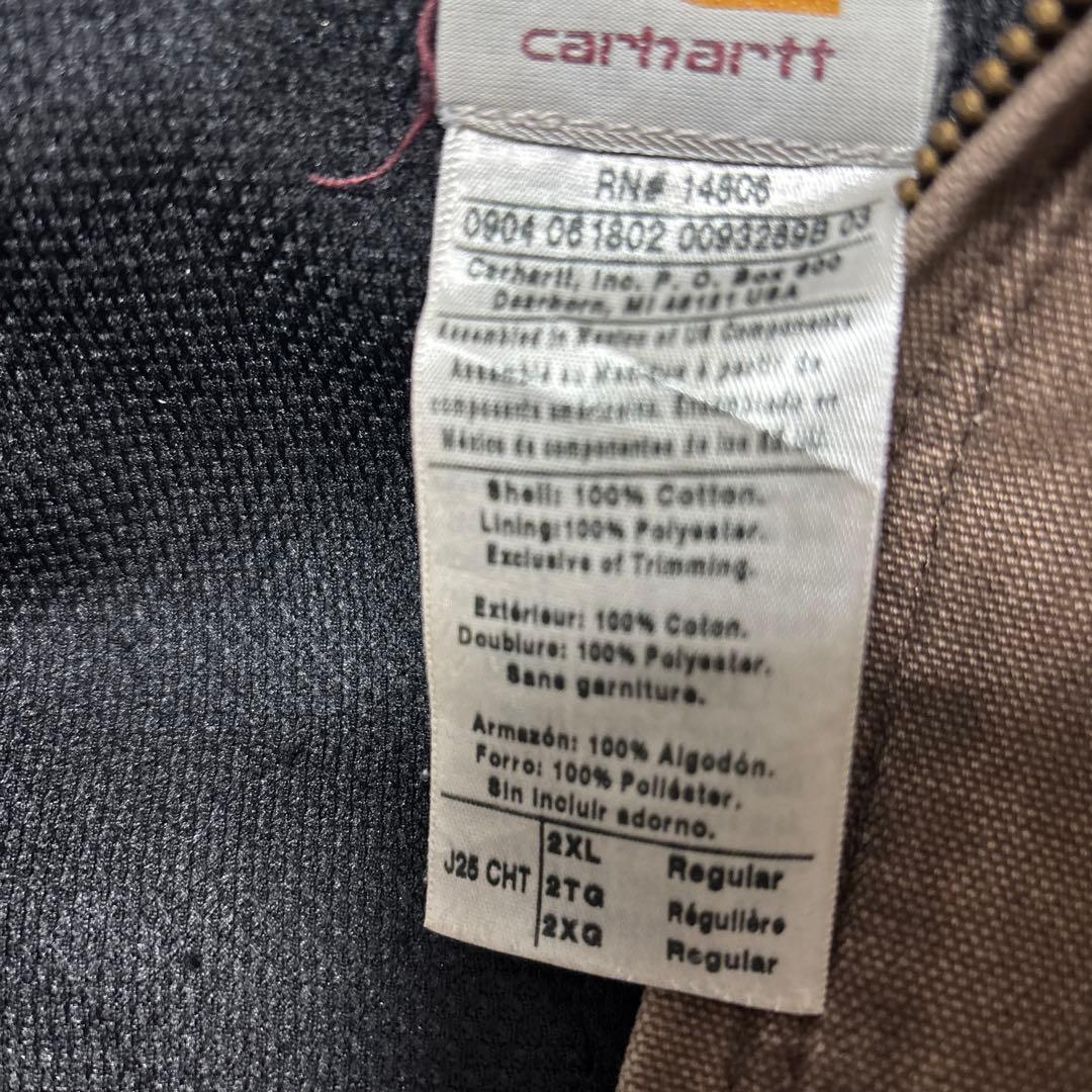 Carhartt フード付きジャケット ブラウン