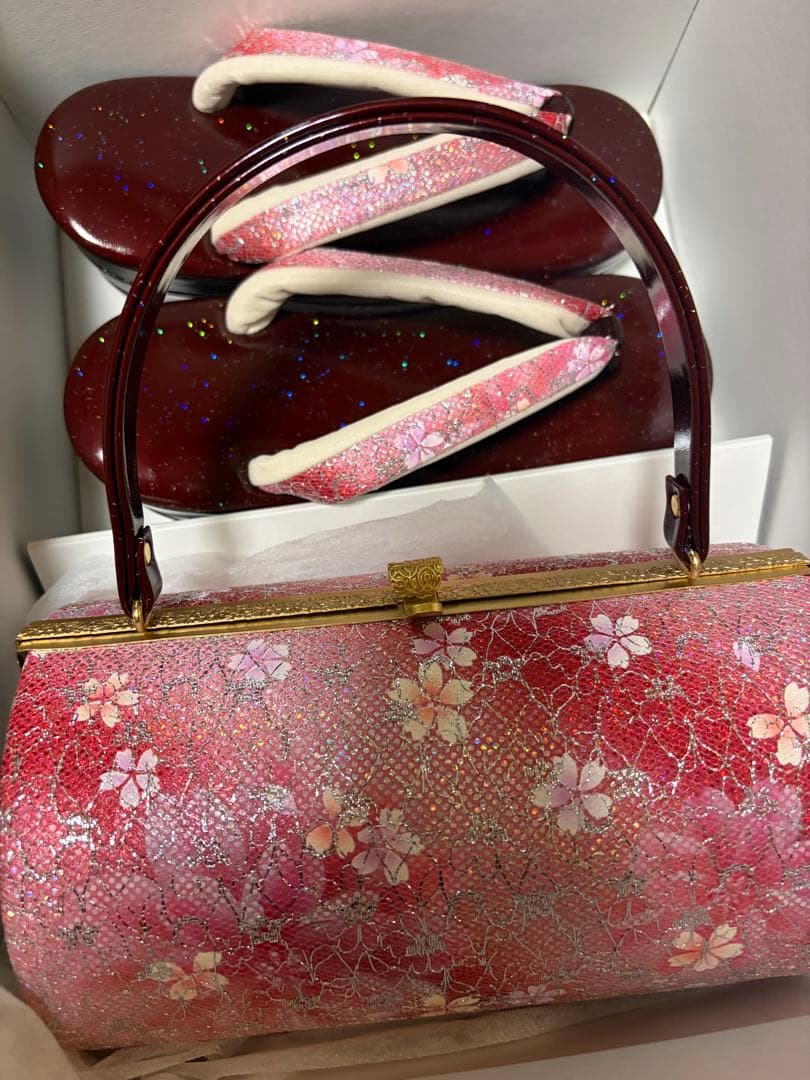 成人式　草履　バッグ　和装