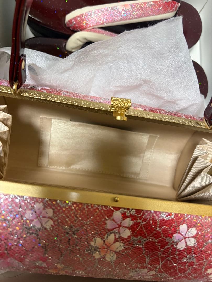 成人式　草履　バッグ　和装