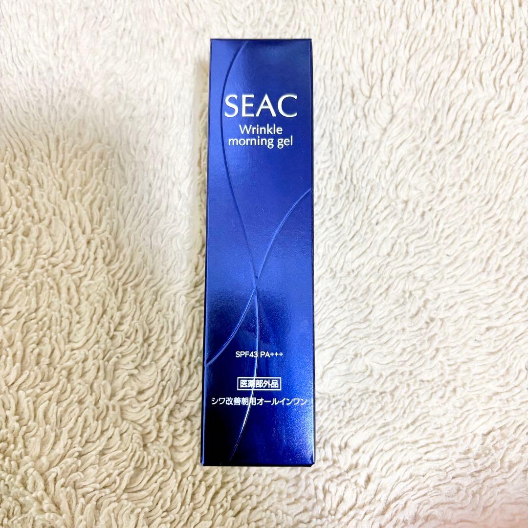 世田谷自然食品 SEAC シーク 朝用・夜用 オールインワンゲル 50g 2点