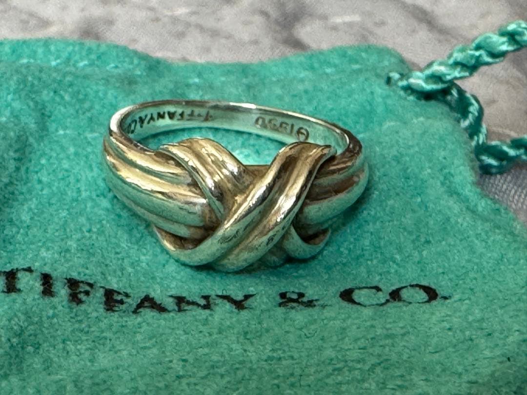Tiffany シグネチャークロス リング 925 シルバー　11号