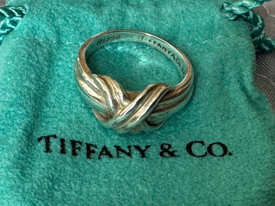 Tiffany シグネチャークロス リング 925 シルバー　11号