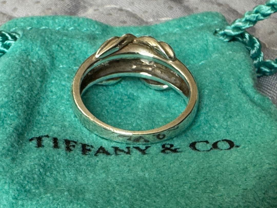 Tiffany シグネチャークロス リング 925 シルバー　11号