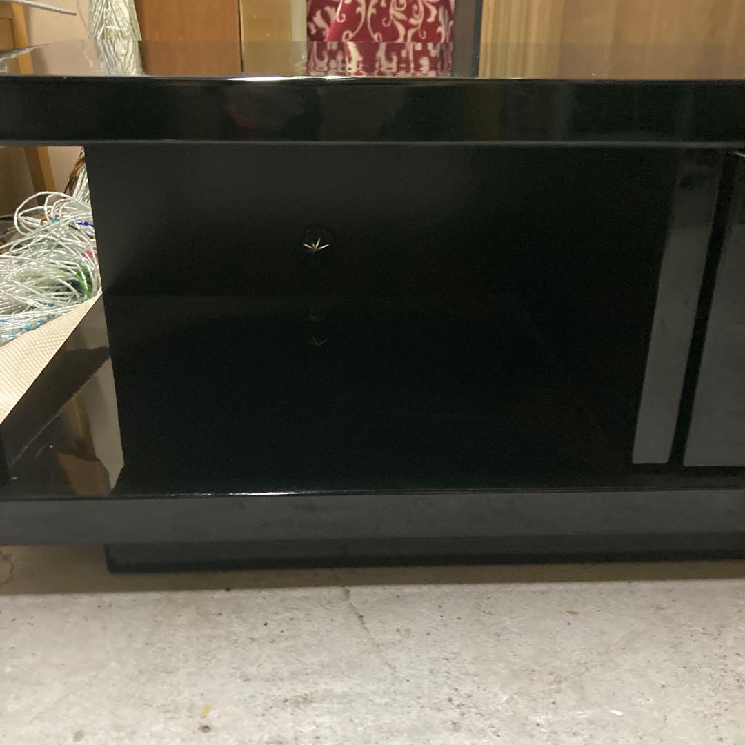 展示品 テレビ台 引き出し付 幅約150cm 奥行約45cm 高さ約28.5cm