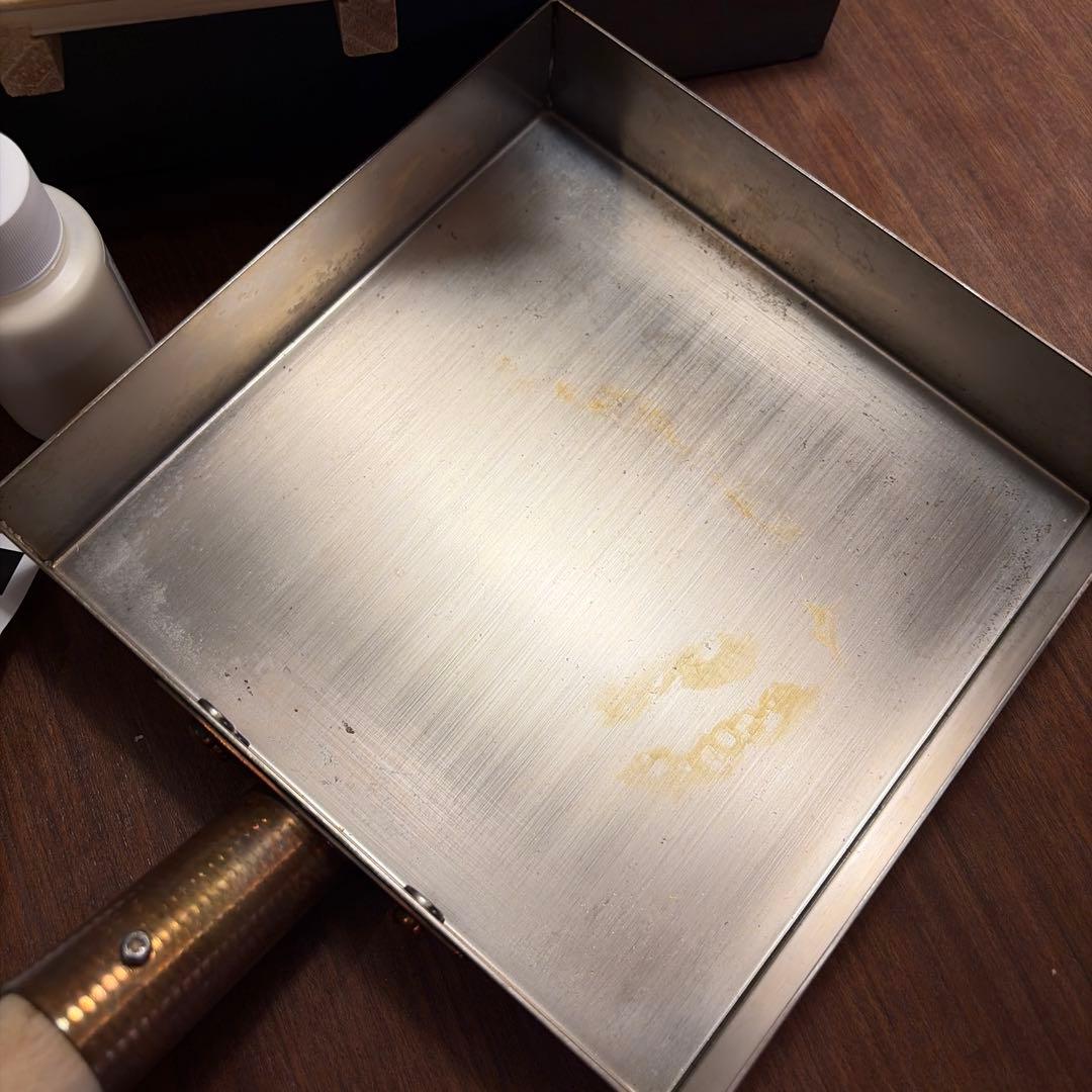 dancyu 卵焼き器 木製・ステンレス