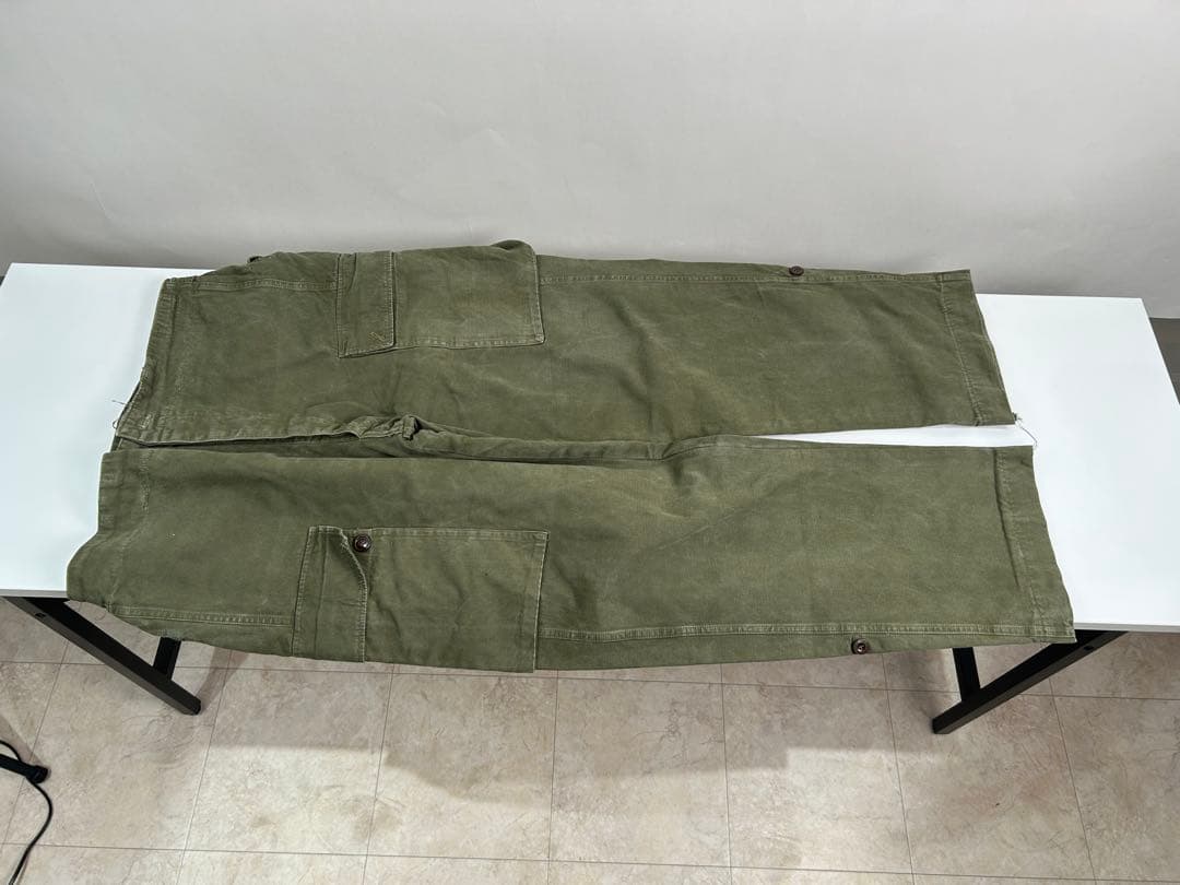 オランダ軍　ダブルフェイスフィールドカーゴパンツ　中古