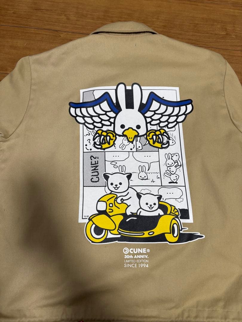 m*o様 cune 30th ANNIV ツイルコーチジャケット コミック re