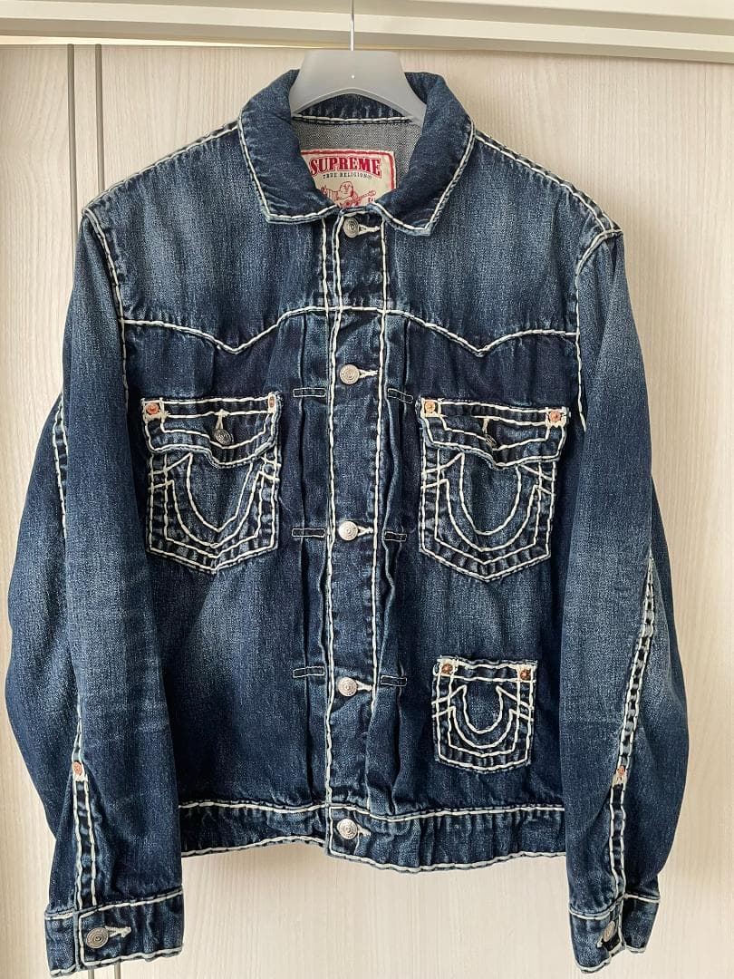 Supreme × True Religion デニムジャケット 21FW 青