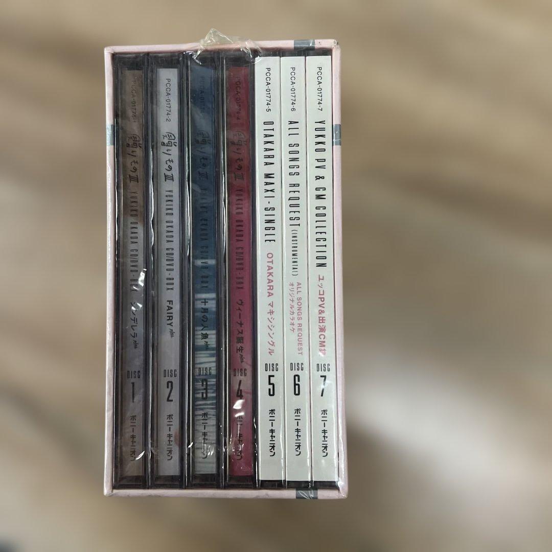 未開封　岡田有希子　贈り物Ⅲ 復刻版 CD DVD-BOX