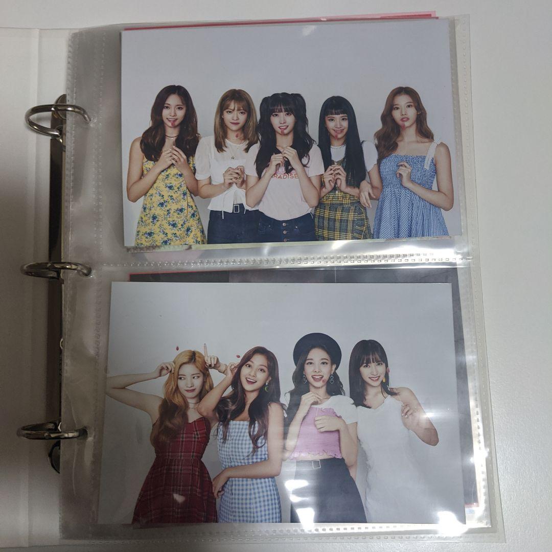 twice　バインダー付きラントレセット