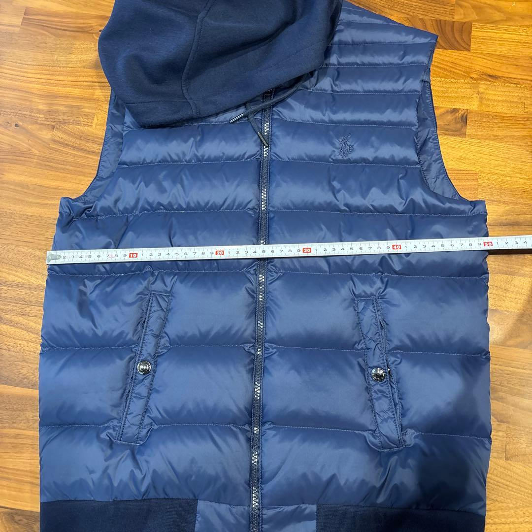 ポロ ラルフローレン（Polo Ralph Lauren）フード付きダウンベスト