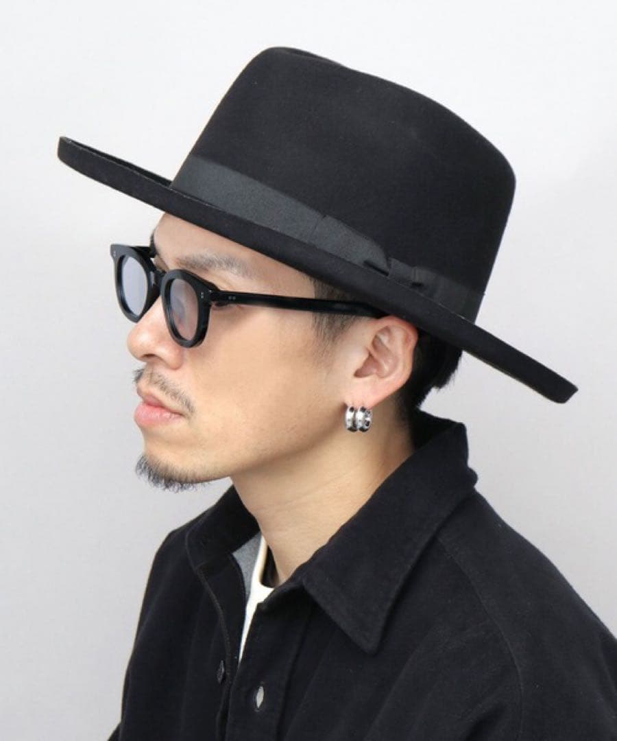 【新品未使用】ReqHatterブラウン フェルトハット タグ付き