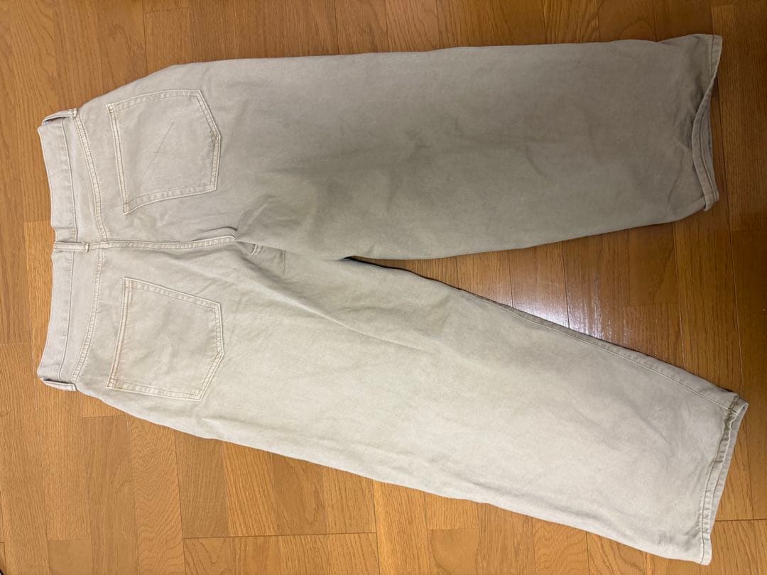 GAP スーパーバギーデニム ベージュ