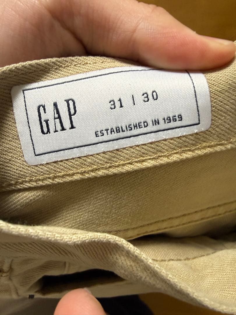 GAP スーパーバギーデニム ベージュ