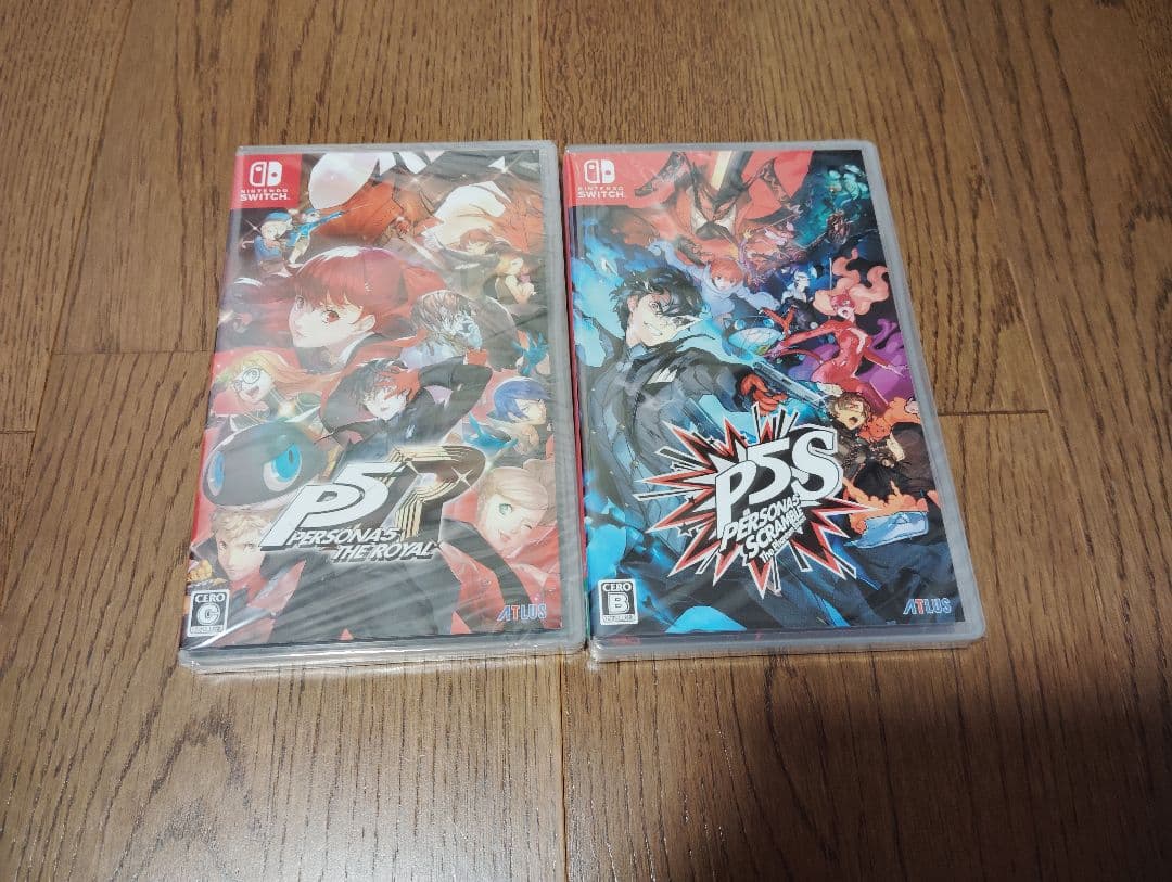 ペルソナ5 ロイヤル & ストライカーズ & 世界樹の迷宮 セット 新品未開封