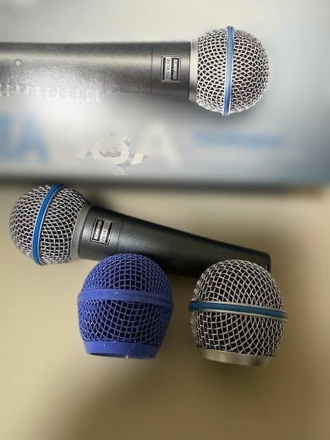SHURE BETA 58A ダイナミックマイク★殆ど未使用品おまけヘッド2個