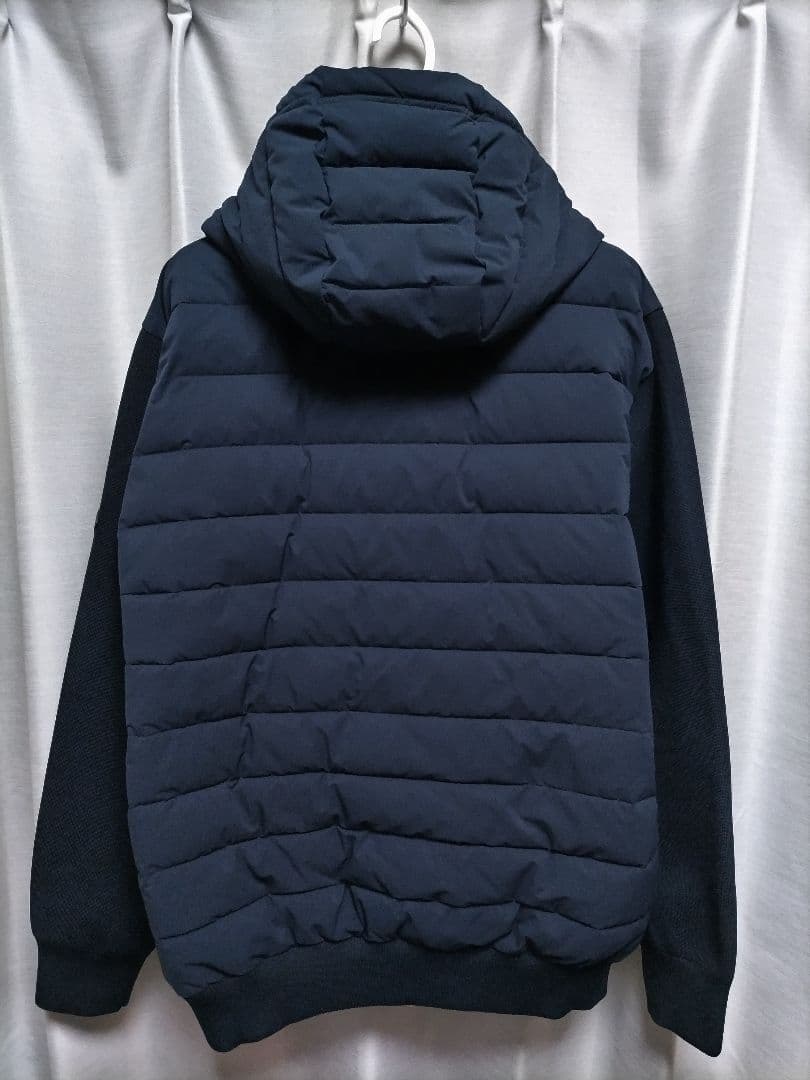 美品　ゼロハリバートン　中綿　パーカー　ネイビー