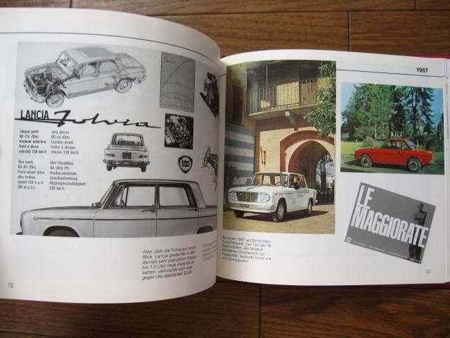 洋書 Schrader Motor Chronik LANCIA 1946-72