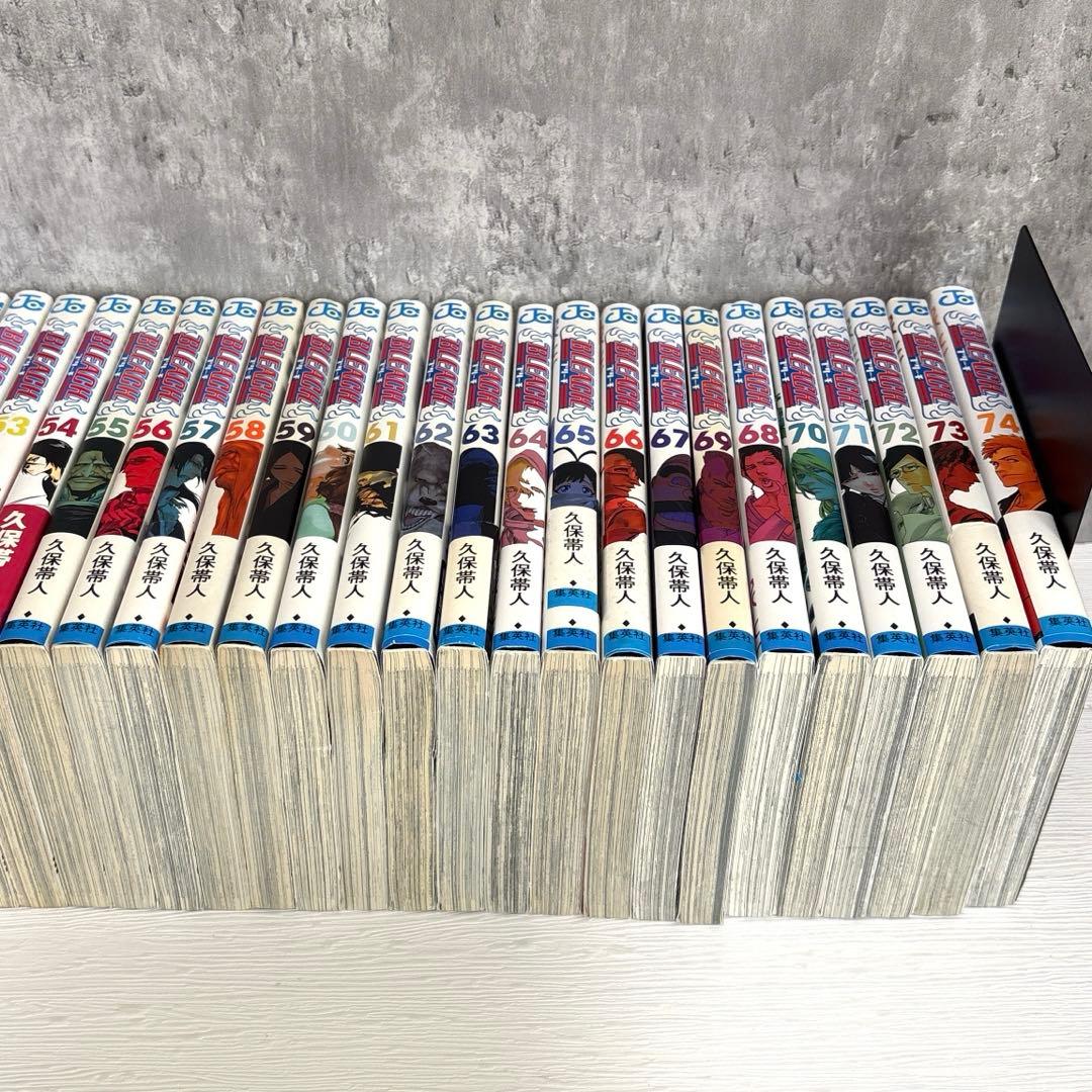 BLEACH ブリーチ 1〜74巻　全巻セット＋関連本3冊