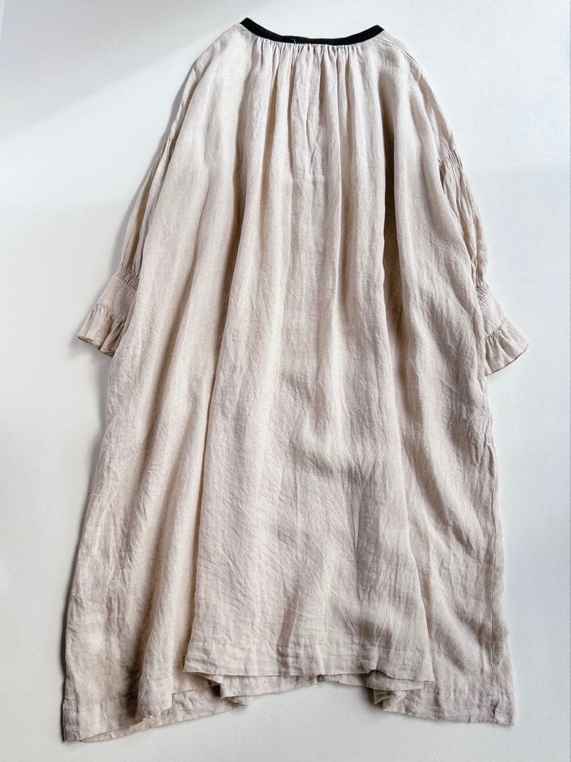 nest Robe ネストローブ ⿻ リネン スモックドレス ワンピース 春