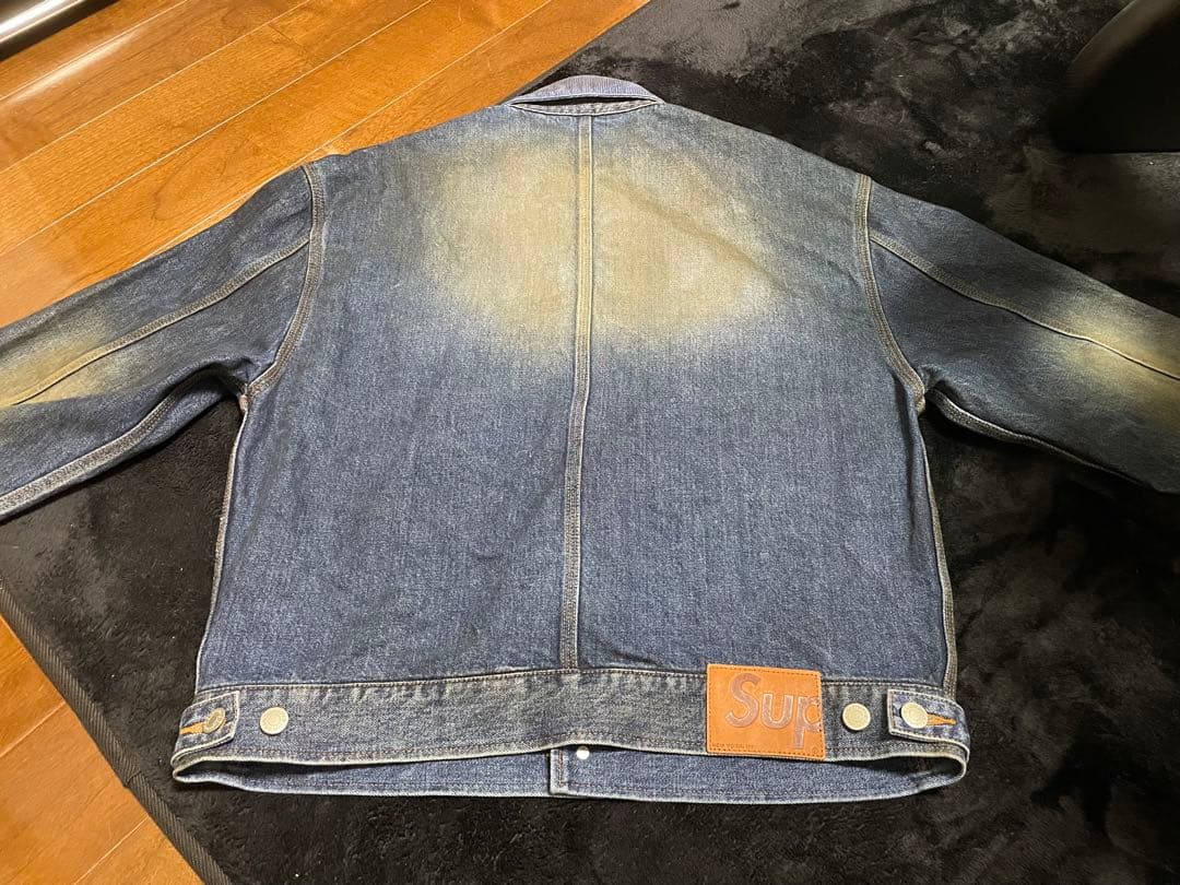 最安値！Supreme Distressed Selvedge Jacket