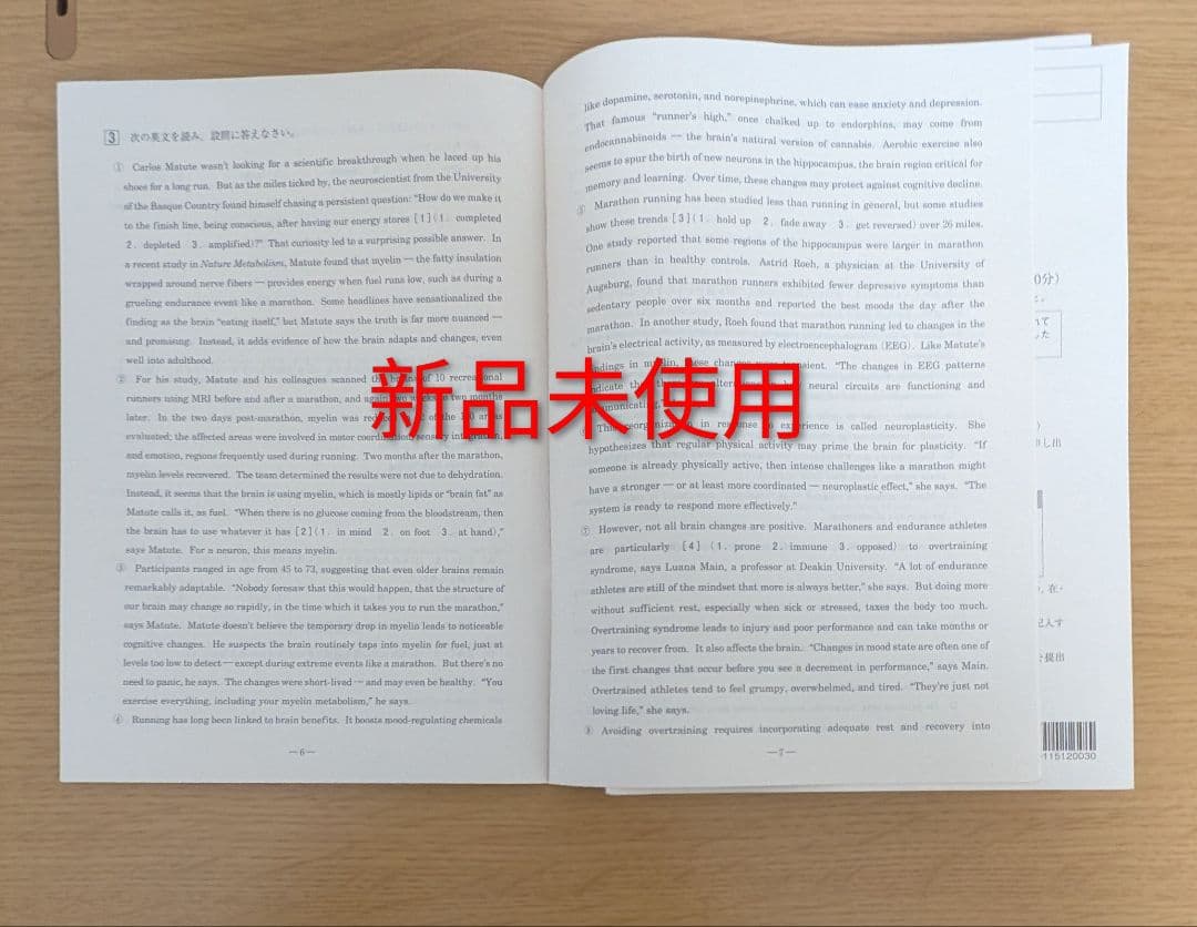 【早慶全勝】2025早慶レベル模試｜新品未使用 英語、国語、地歴公民、小論文