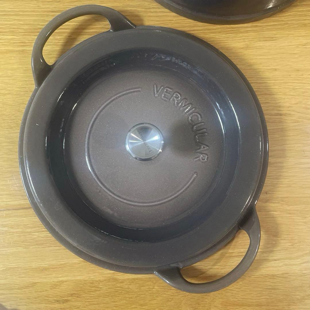 バーミキュラ 26cm SUKIYAKI パールブラウン