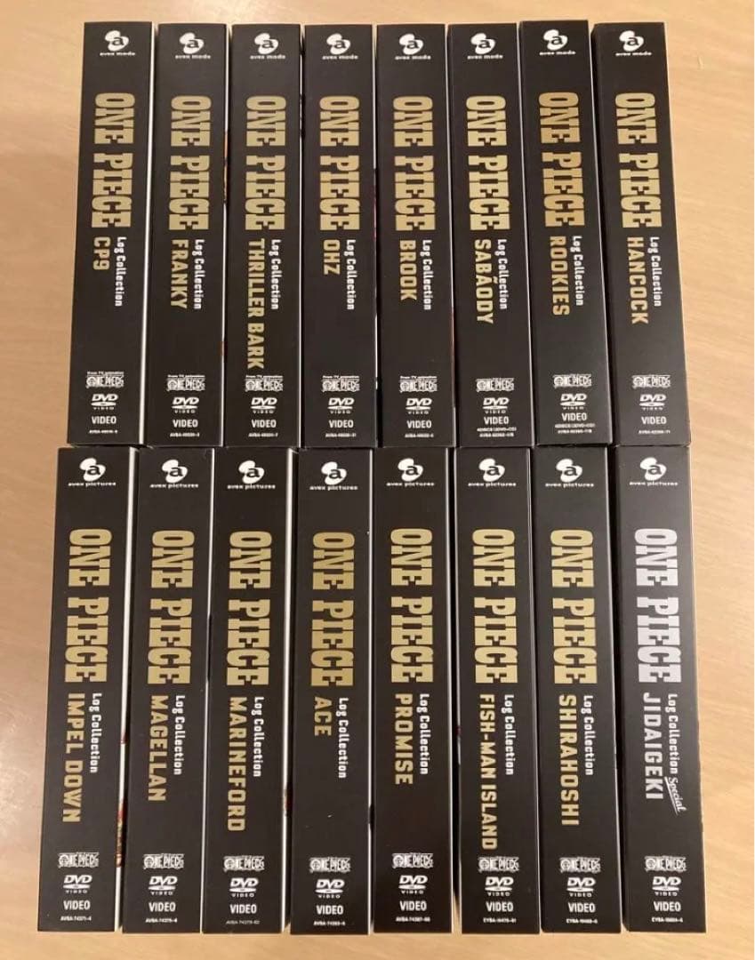 ONE PIECE ワンピース DVD ログコレクション 43巻 + 映画 ３巻