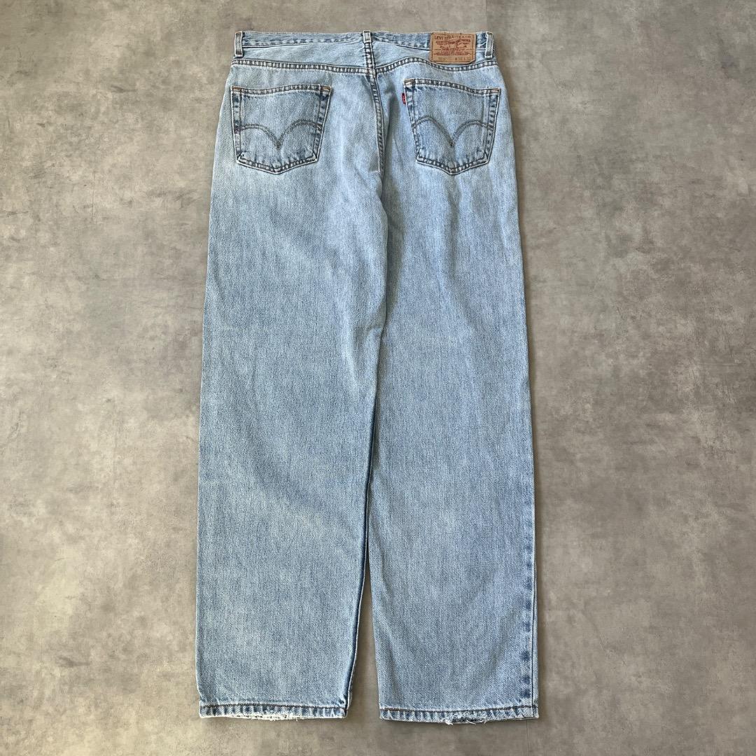 リーバイス550 Levis W36 ブルーデニム 青 古着 00s 18812